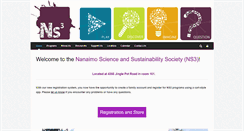 Desktop Screenshot of nanaimoscience.org